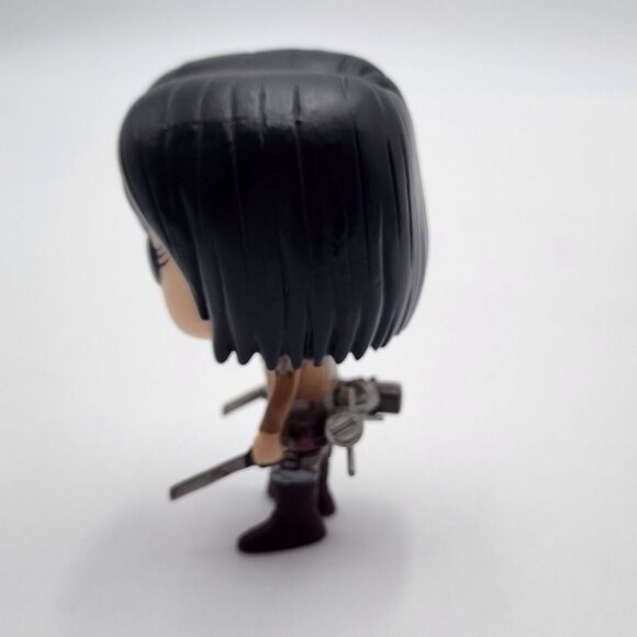 Funko Pop RARE Attack On Titan Mikasa Ackerman Hot Topic 2014 OOB #21 - Picture 4 of 6
